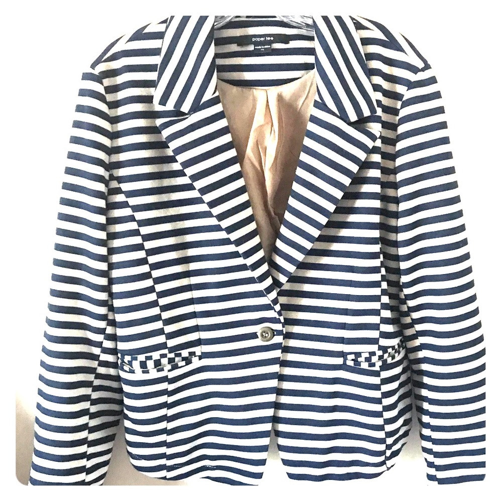 Paper Tee Blazer